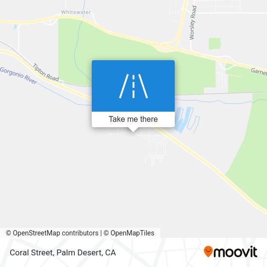 Mapa de Coral Street
