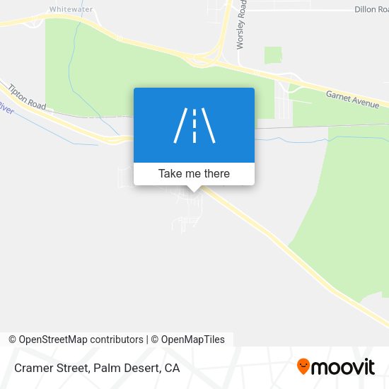 Mapa de Cramer Street