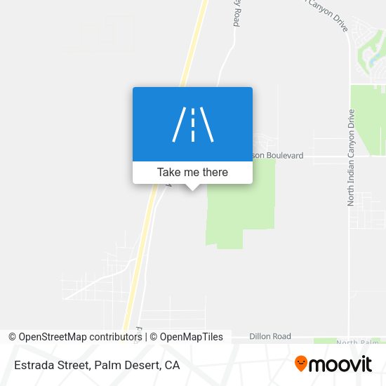 Mapa de Estrada Street
