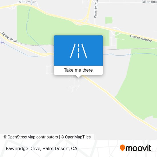 Mapa de Fawnridge Drive