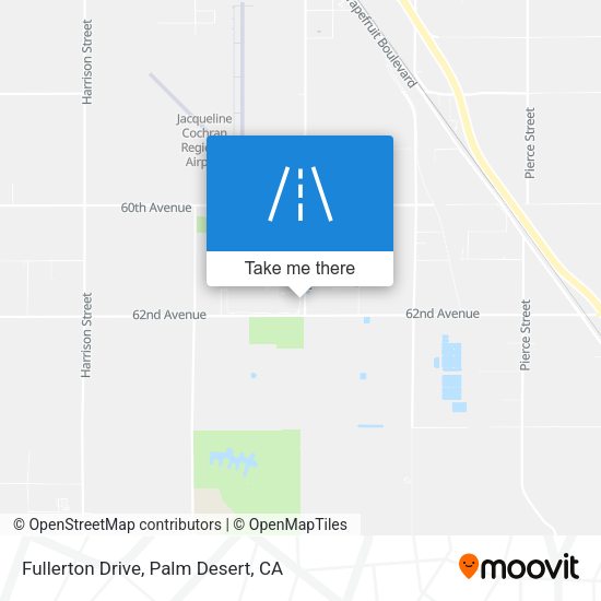 Mapa de Fullerton Drive