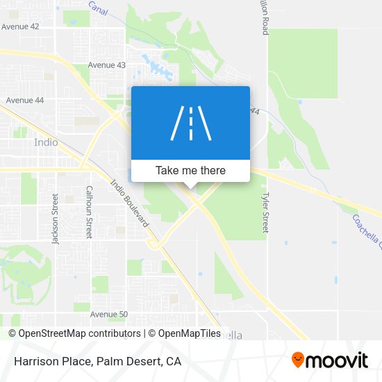 Harrison Place map