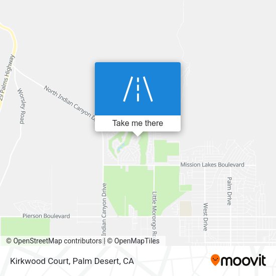 Kirkwood Court map