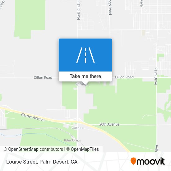 Mapa de Louise Street
