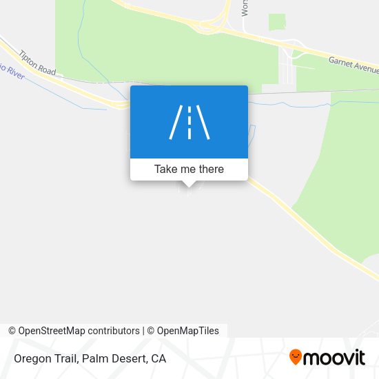 Oregon Trail map