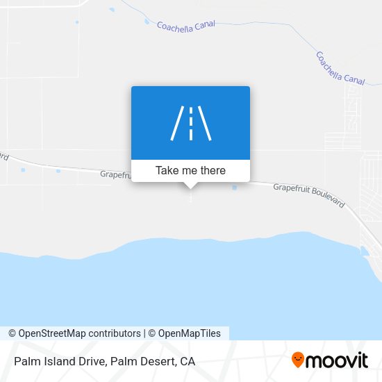 Palm Island Drive map