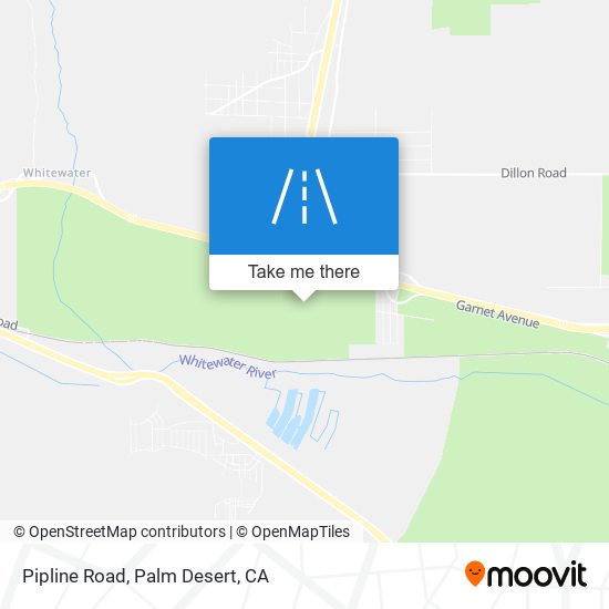 Mapa de Pipline Road