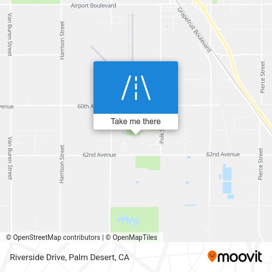 Riverside Drive map