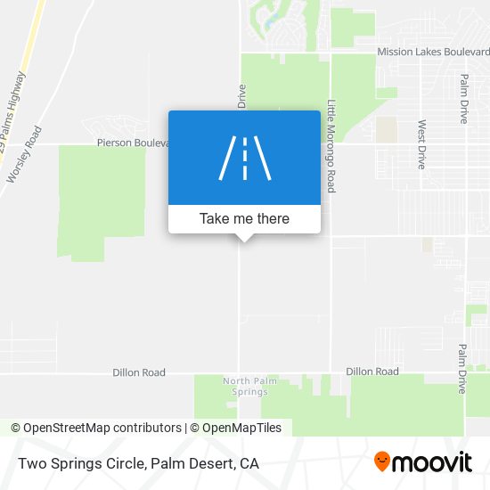 Two Springs Circle map