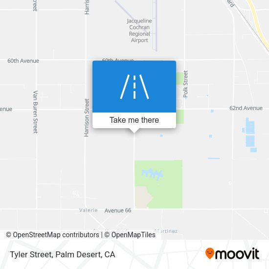 Tyler Street map