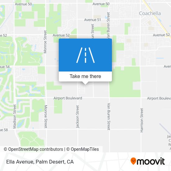 Mapa de Ella Avenue