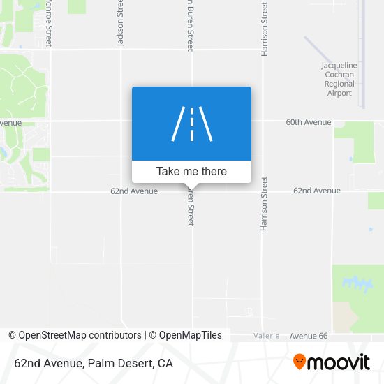 Mapa de 62nd Avenue