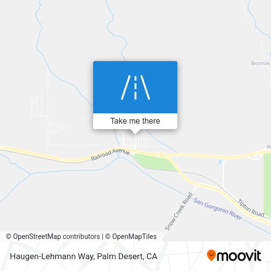 Haugen-Lehmann Way map