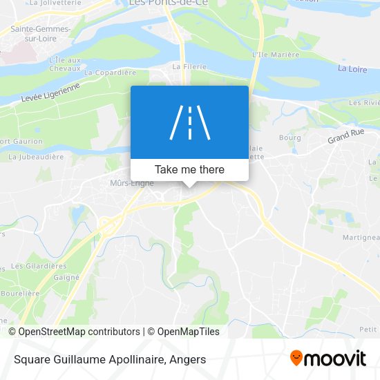 Square Guillaume Apollinaire map
