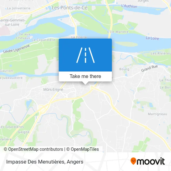 Impasse Des Menutières map