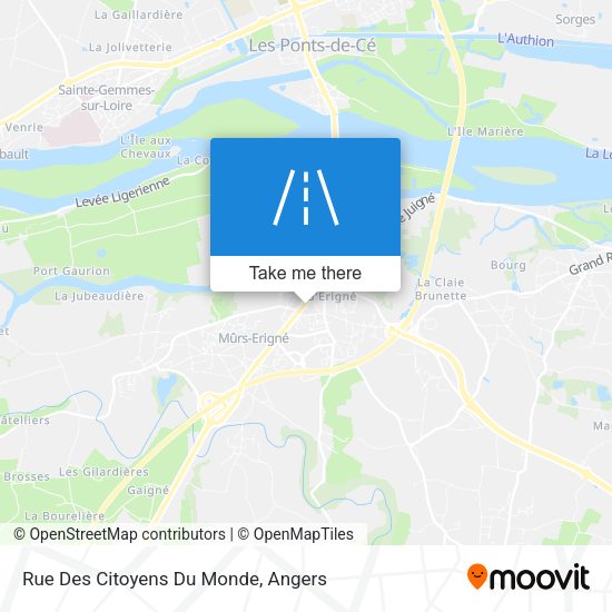 Rue Des Citoyens Du Monde map