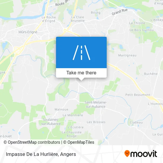 Impasse De La Hurlière map