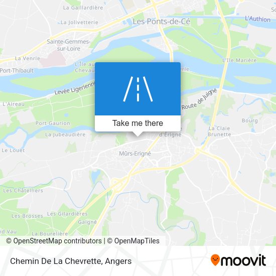 Chemin De La Chevrette map