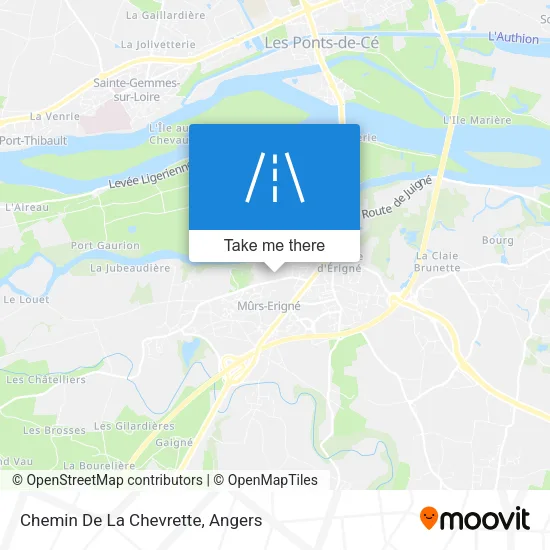 Chemin De La Chevrette map