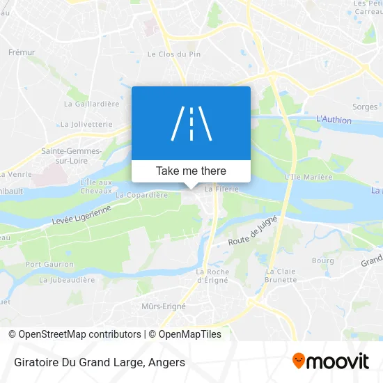 Giratoire Du Grand Large map