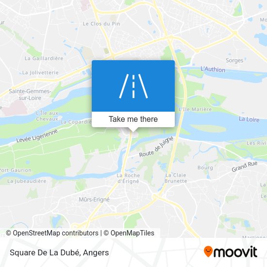Square De La Dubé map
