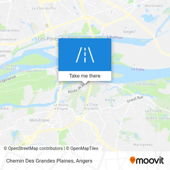 Chemin Des Grandes Plaines map