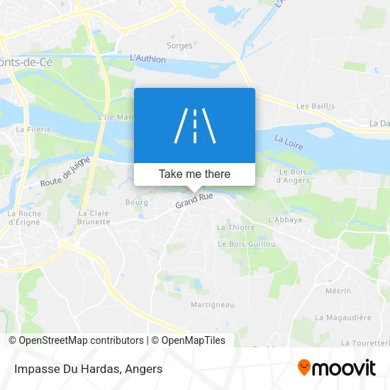 Impasse Du Hardas map