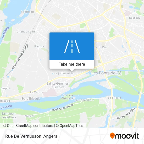 Rue De Vernusson map