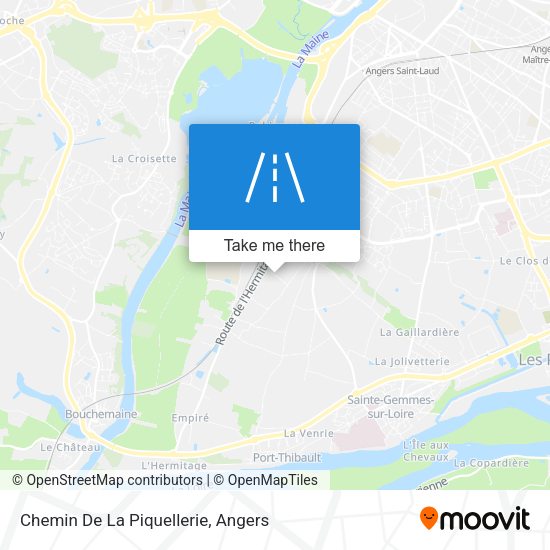 Chemin De La Piquellerie map
