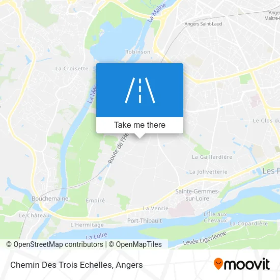 Chemin Des Trois Echelles map
