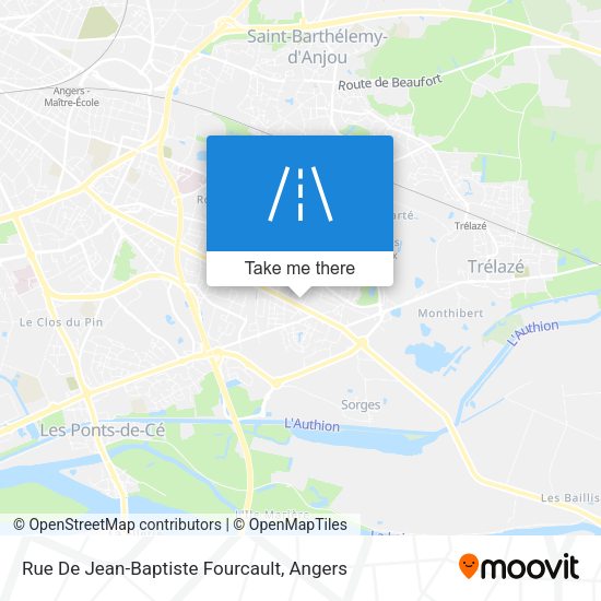 Rue De Jean-Baptiste Fourcault map