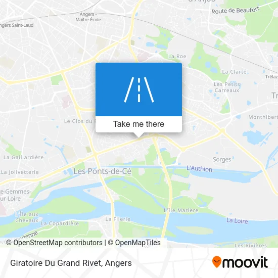 Giratoire Du Grand Rivet map