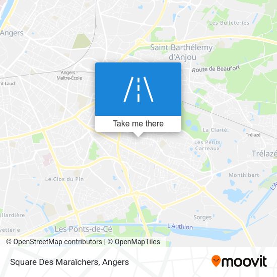 Square Des Maraîchers map