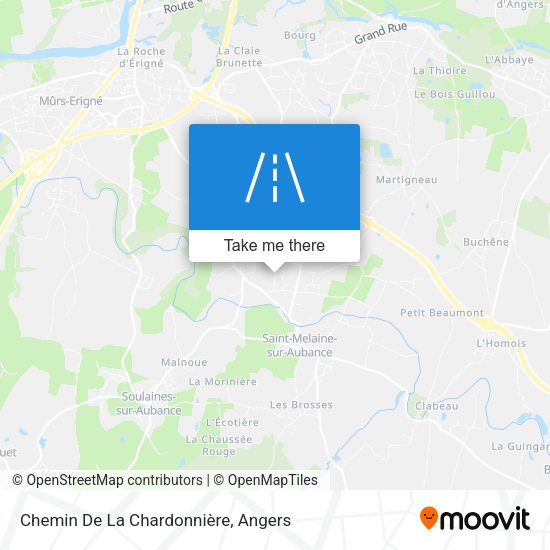 Chemin De La Chardonnière map