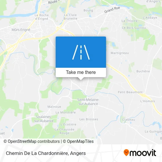 Mapa Chemin De La Chardonnière
