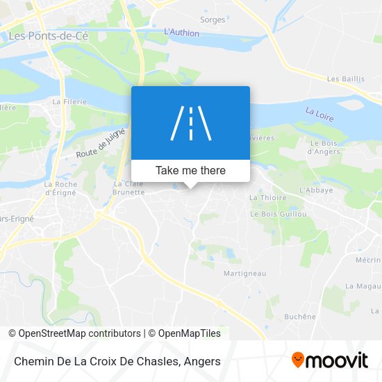 Chemin De La Croix De Chasles map