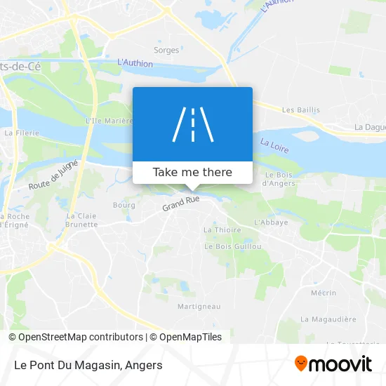 Le Pont Du Magasin map