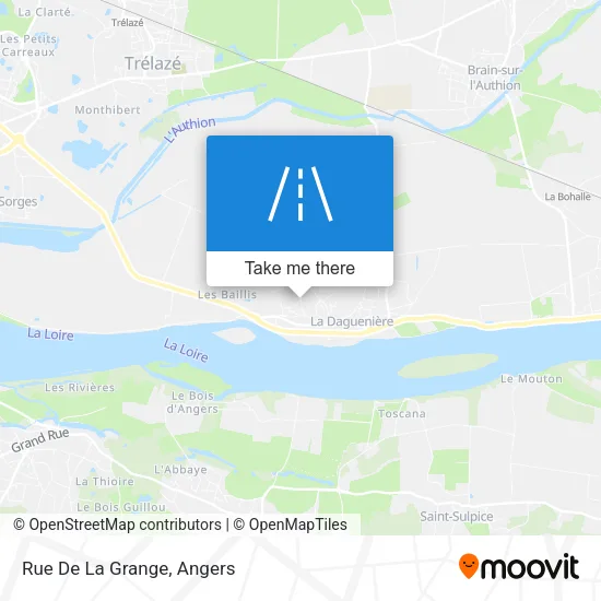 Rue De La Grange map
