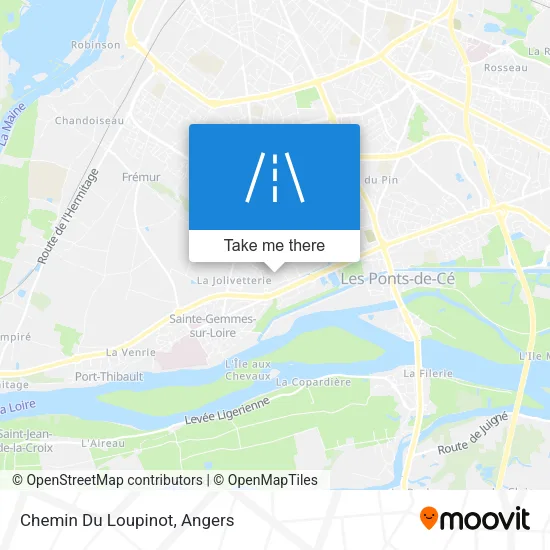 Chemin Du Loupinot map