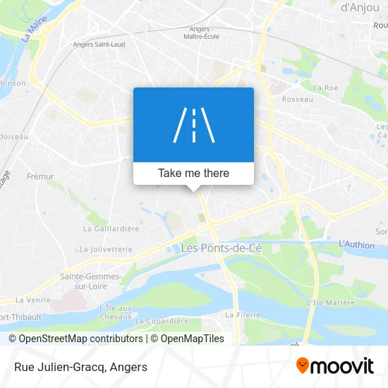 Rue Julien-Gracq map