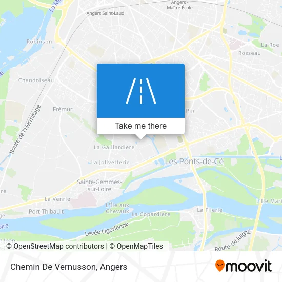 Chemin De Vernusson map