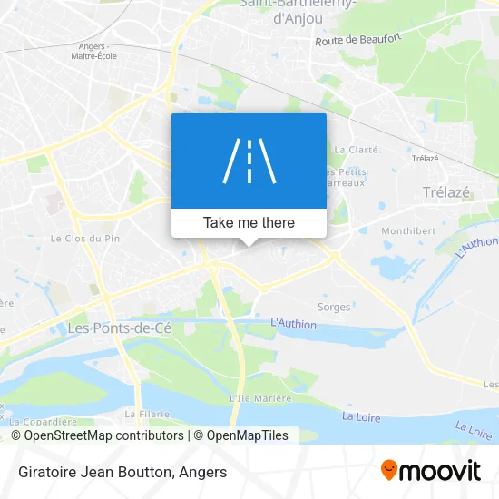 Giratoire Jean Boutton map