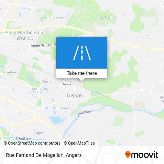 Rue Fernand De Magellan map