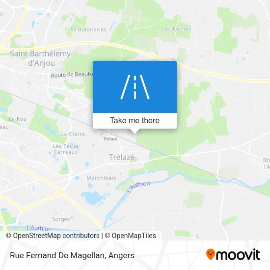 Rue Fernand De Magellan map