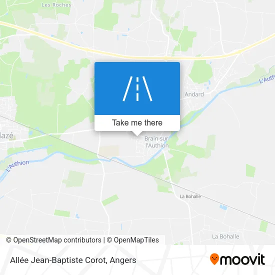 Allée Jean-Baptiste Corot map