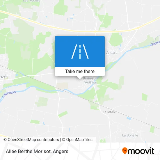 Allée Berthe Morisot map