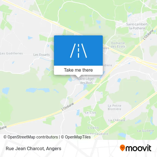 Mapa Rue Jean Charcot