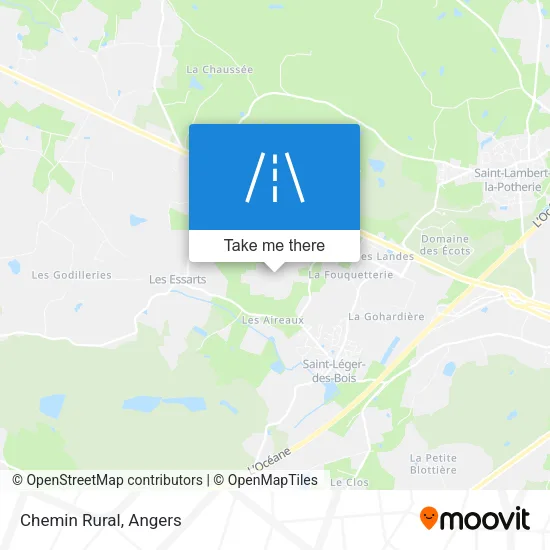 Chemin Rural map