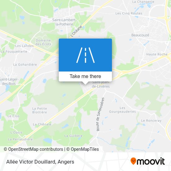 Allée Victor Douillard map