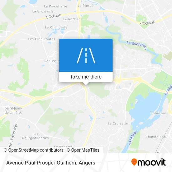 Avenue Paul-Prosper Guilhem map